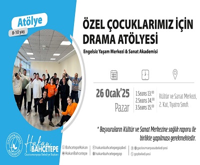 Özel Çocuklarımız İçin Drama Atölyesi