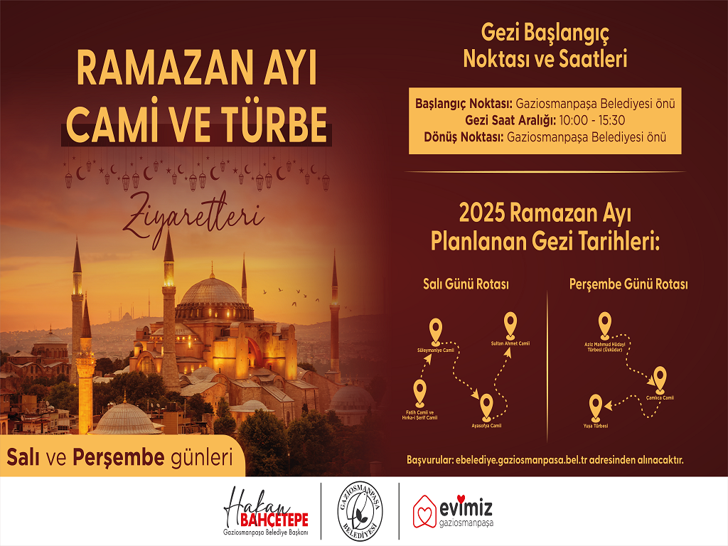 Ramazan Ayı Cami ve Türbe Ziyaretleri