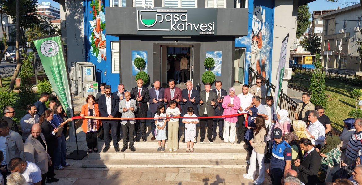 GAZİOSMANPAŞA’DA PAŞA KAHVELERİ DÖNEMİ BAŞLADI: TAŞLITARLA HİZMETE AÇILDI