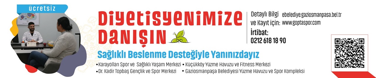 Gaziosmanpaşa Belediyesinden Ücretsiz Diyetisyen Danışmanlığı