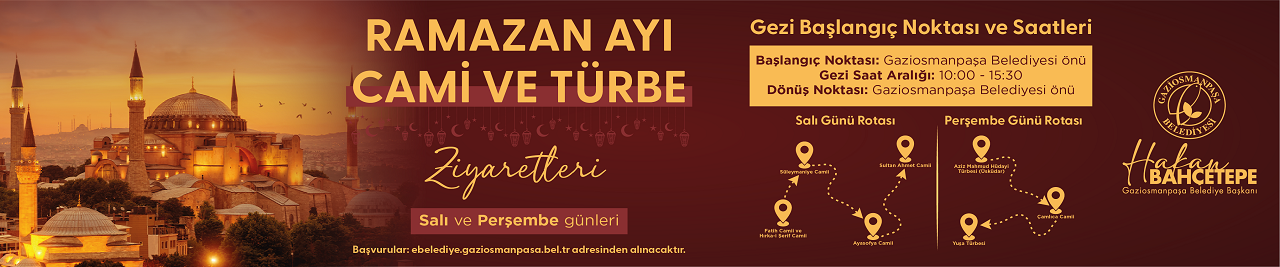 Ramazan Ayı Camii ve Türbe Ziyaretleri